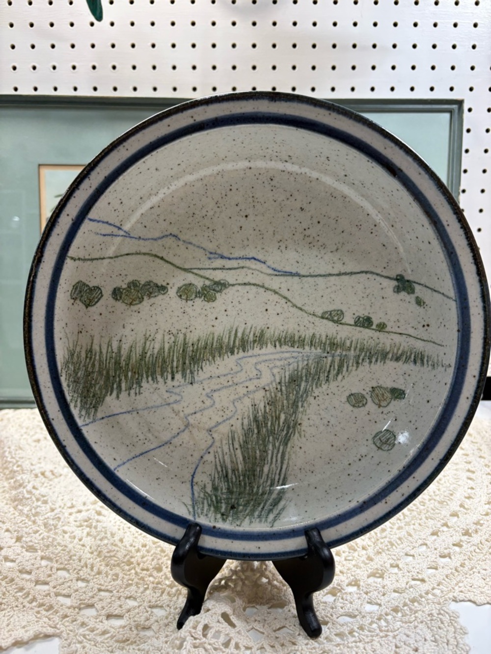 sonoma creek at staggs Hands-Painted pottery